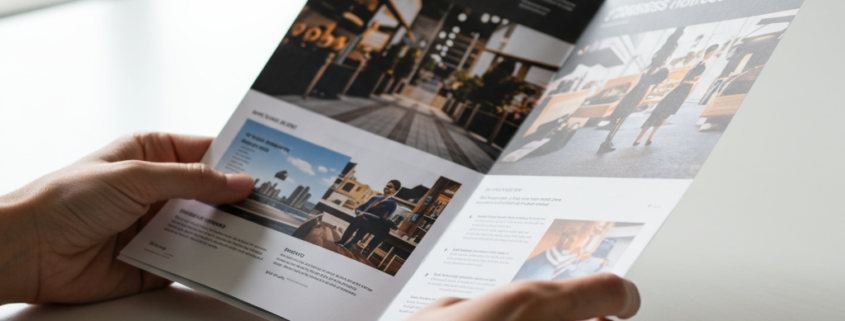 ساخت بروشورهای تأثیرگذار برای معرفی خدمات شرکت