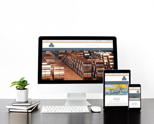 طراحی وبسایت شرکت فنی،مهندسی و بازرگانی رادمان پیشه پارسایان