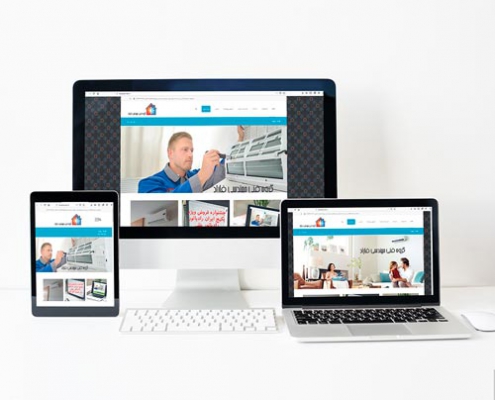 طراحی وبسایت فنی مهندسی فاراد