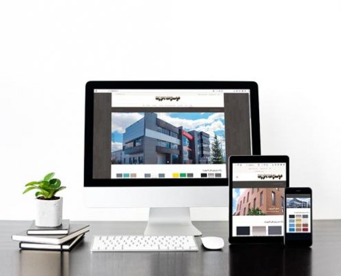 طراحی سایت شرکت مجری نمای ساختمان
