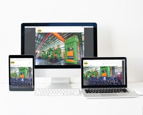 طراحی وبسایت پرس هیدرولیکی