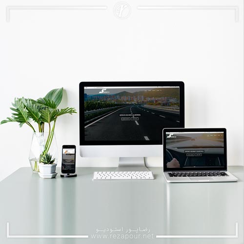 طراحی سایت انگلیسی زبان سپهر صنعت استیلا