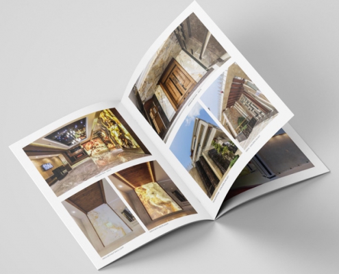 طراحی کاتالوگ سنگ در اصفهان