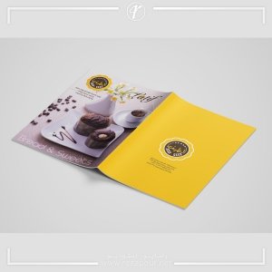 طراحی کاتالوگ کیک و شیرینی در اصفهان