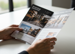 ساخت بروشورهای تأثیرگذار برای معرفی خدمات شرکت