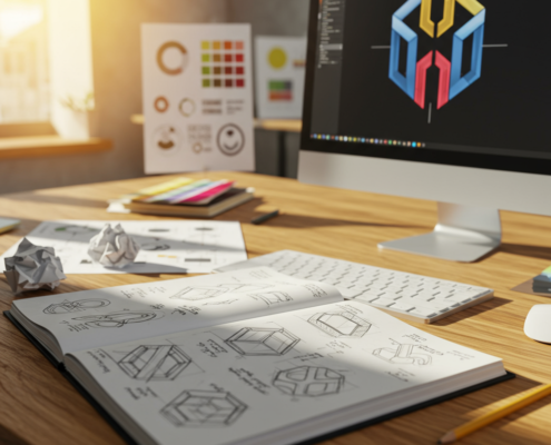 فرآیند طراحی لوگو از صفر تا صد
