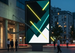 تاثیر طراحی گرافیک حرفه‌ای در تبلیغات محیطی