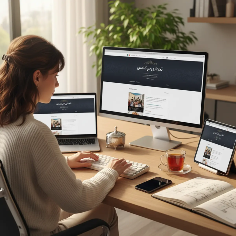 اصول طراحی UI/UX در وبسایتهای مدرن