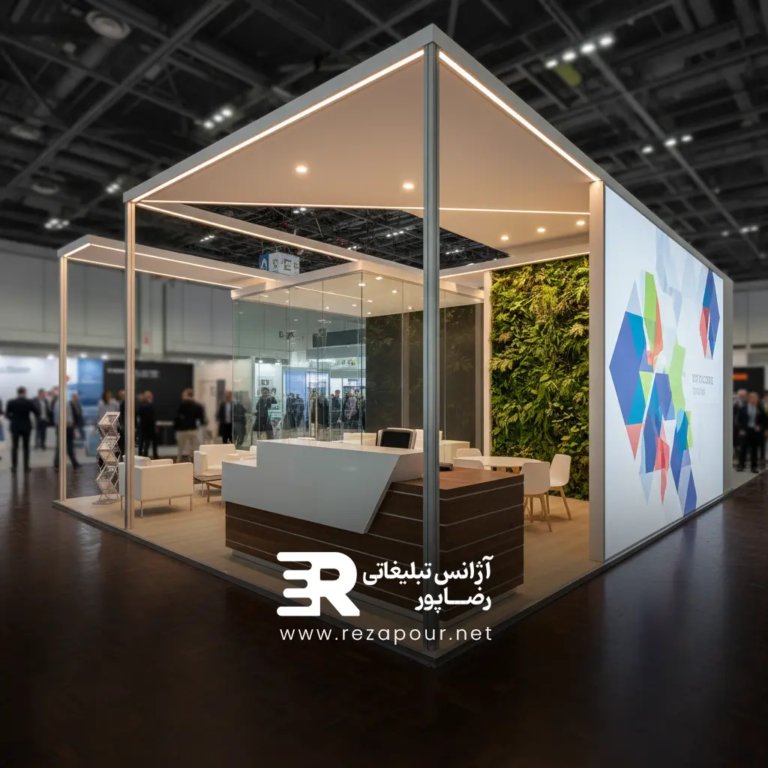 بهترین متریال‌ها برای طراحی و اجرای غرفه نمایشگاهی مدرن