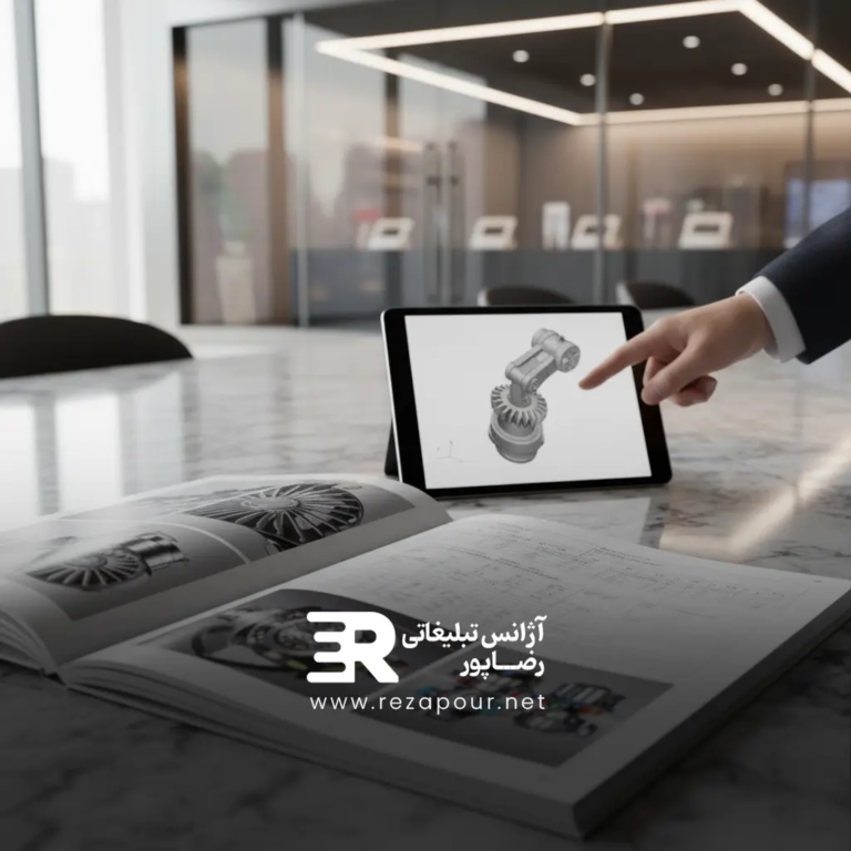 ۷ المان ضروری در طراحی کاتالوگ محصولات صادراتی