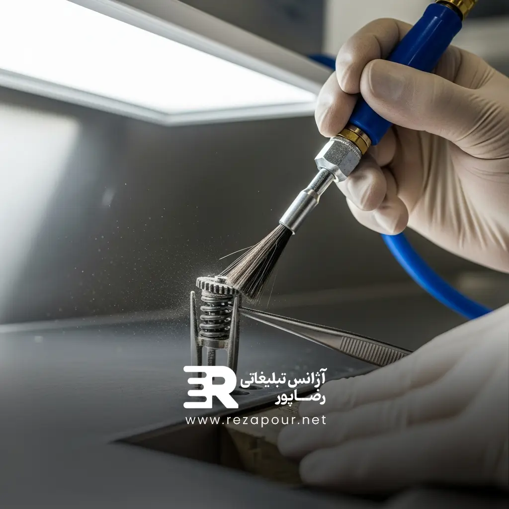 آمادهسازی قطعات و اهمیت پاکیزگی در نتیجه نهایی