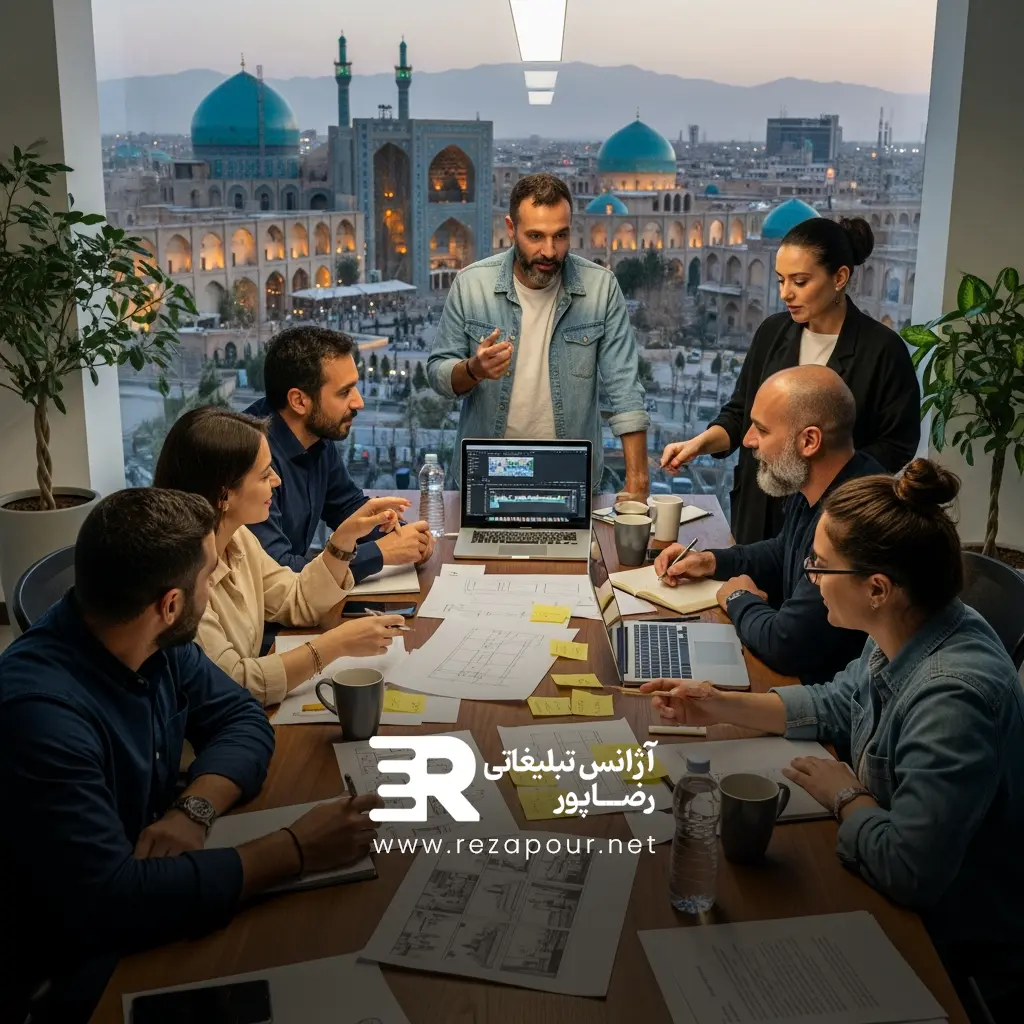 گام‌به‌گام تا ساخت تیزر تبلیغاتی موفق: از ایده تا اجرا در اصفهان